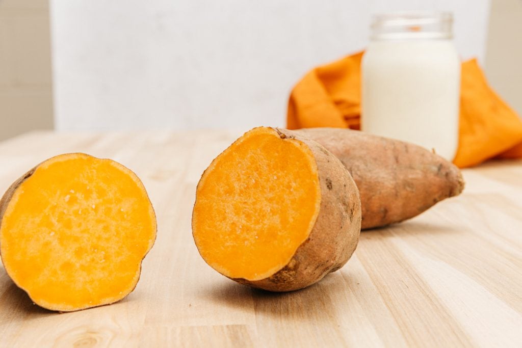 sweet potato for baby food puree